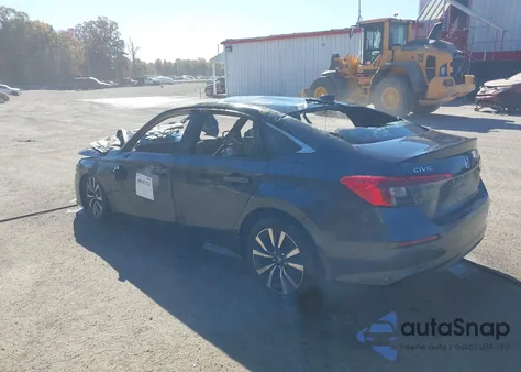 2023 Honda Civic из США, поврежденный, VIN 2HGFE1F7XPH300478